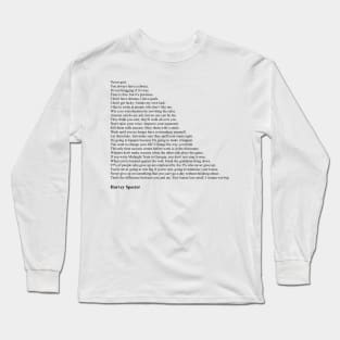 Harvey Specter Quotes Long Sleeve T-Shirt